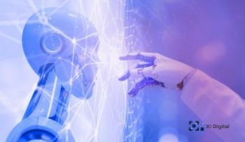 robot for ai displaying digital user behaviour